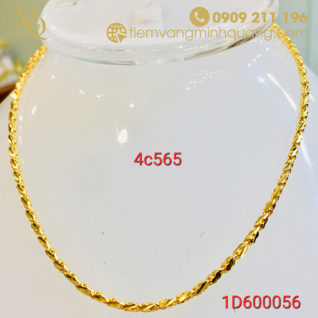 Dây chuyền vàng 24k 4c565 1D600056