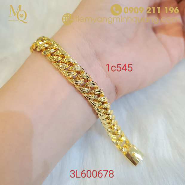 Lắc tay vàng 18k 1c545 3L600678