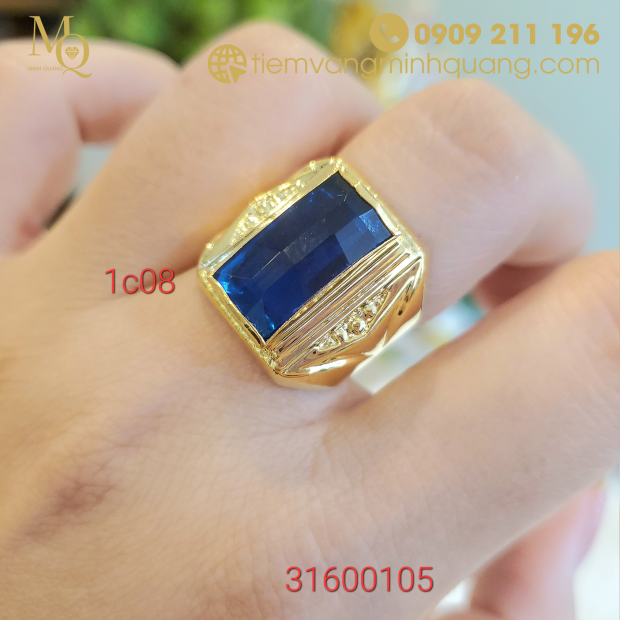 Nhẫn nam 18k 1c08 31600105