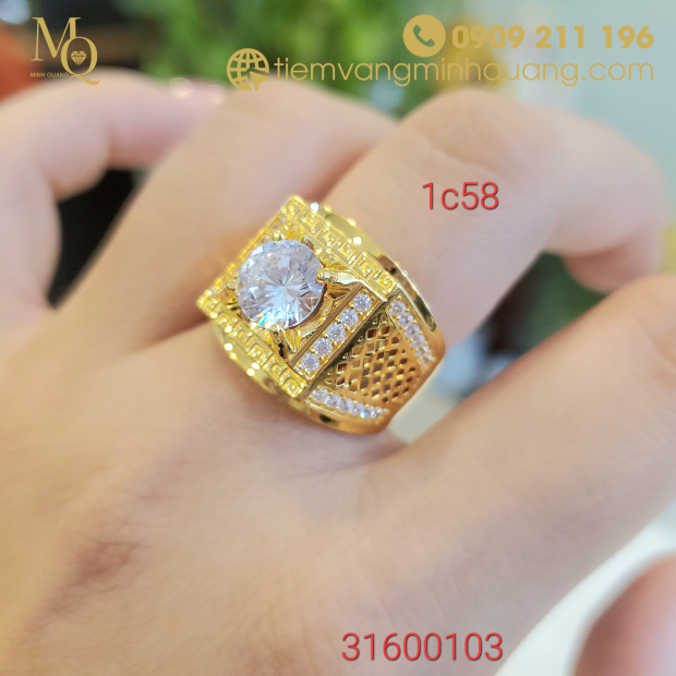 Nhẫn nam 18k 1c58 31600103
